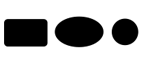 Comes in Rectangle, oval and round